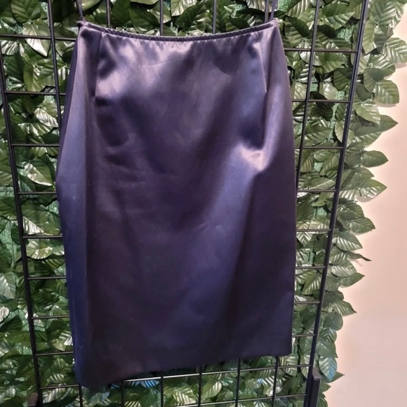 Oscar de la Renta black Silk women’s Set Skirt/Top Size 0. - Picture 2 of 7